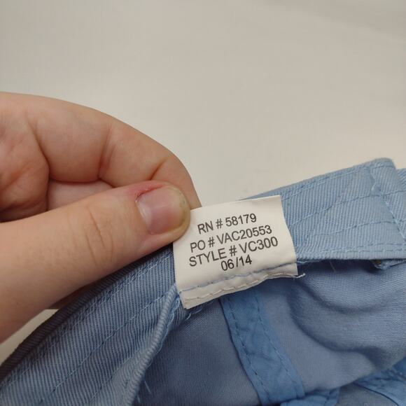 Kappa Alpha Theta Slideback Hat Embroidered Logo Blue Fraternity Sorority - Picture 10 of 10